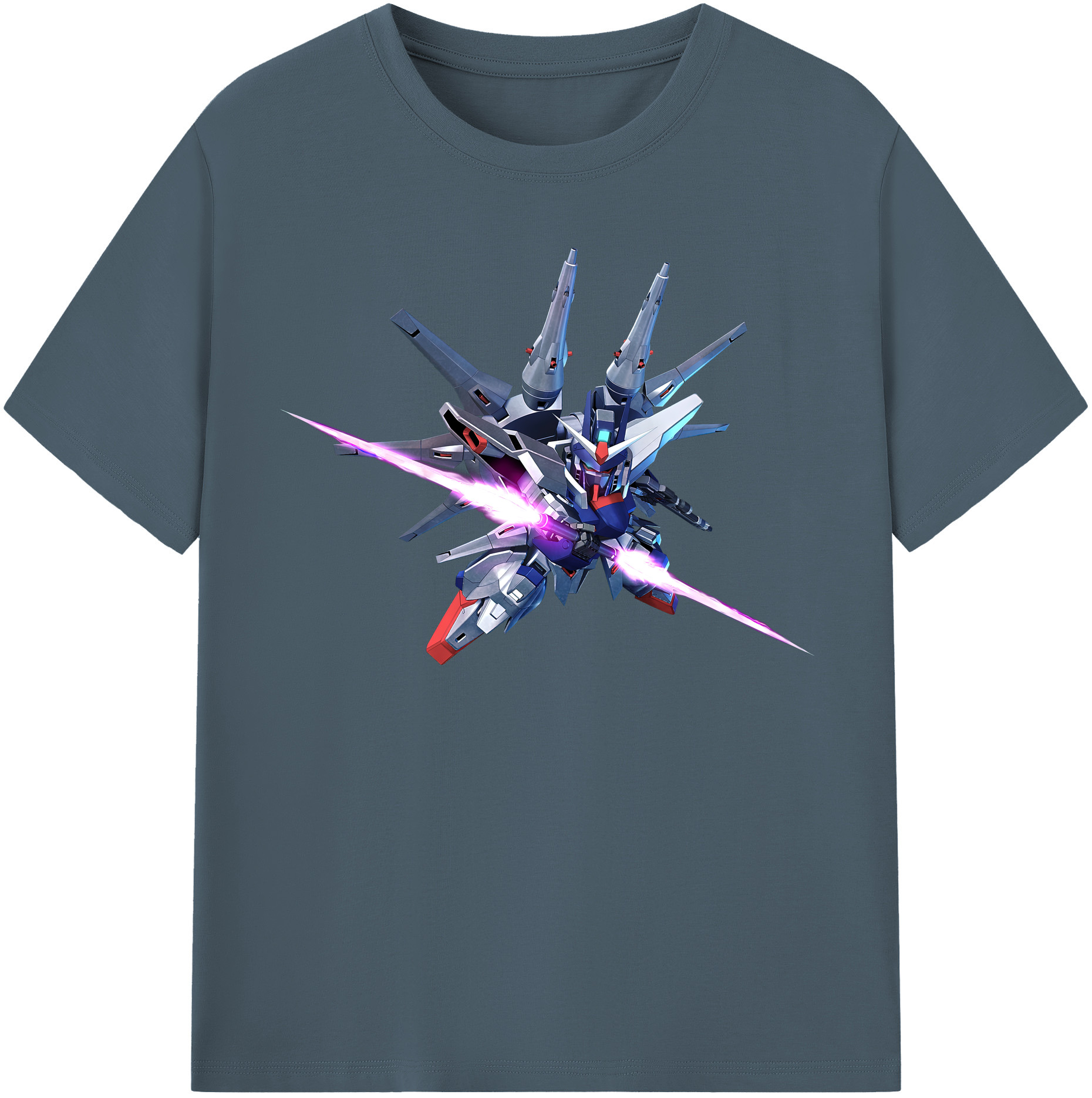 （画像用） 機動戦士ガンダム Mobile Suit Gundam 綿100％半袖Tシャツ（フロントプリント）
